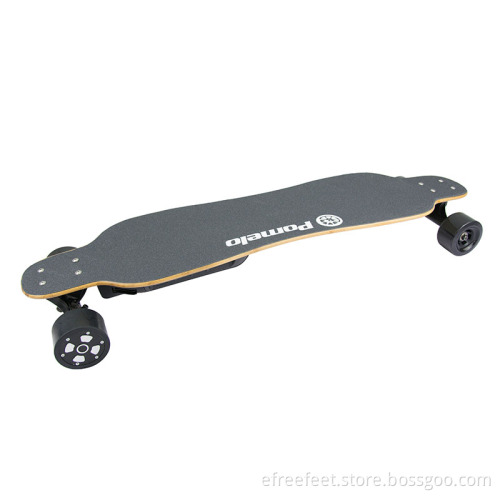 2017 New design patent skateboard 4 wheel hub brushless motor electric skateboard